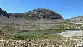 Le Grand Coyer et le lac de Lignin.