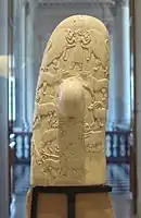 Poignée en ivoire d'un couteau de Gebel el-Arak (vers 3300-3200 av. J.-C.)
