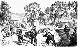 Description de l'image Gefecht bei Hundheim 1866.jpg.