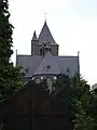 Geffen le chevet de l'église Sainte-Marie-Madeleine