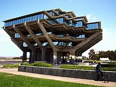 Le Geisel Library de l'université de Californie à San Diego.