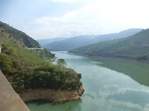 Le fleuve rouge dans le Gejiu