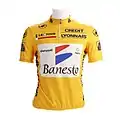 Maillot Jaune de Miguel Indurain (collection: KOERS. Musée de la Course Cycliste)