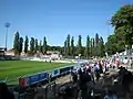 Vue d'un match au stade depuis la tribune en 2006 n°1