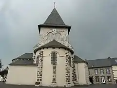 Le chevet de l'église Saint-Georges.