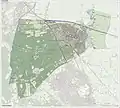 Carte topographique de Baarn (2017).