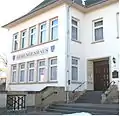 L'hôtel de ville (Gemengenhaus en luxembourgeois) de l'ancienne commune de Clemency.