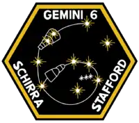 Insigne de la mission Gemini 6.