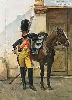 Image illustrative de l’article Gendarmerie d'élite de la Garde impériale