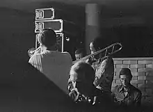 Gene Conners au trombone au North Sea Jazz dans les années 1970