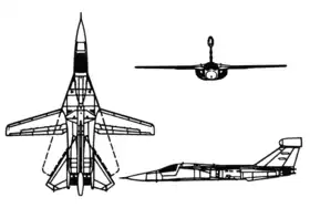 vue en plan de l’avion