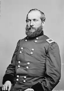 James Garfield, le commandant des forces de l'Union.