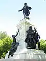 Statue du Marquis de Lafayette par Alexandre Falguière.