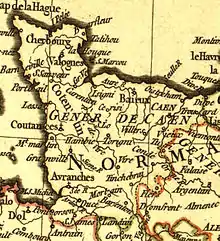 Généralité de Caen.