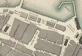 La Basse-Ville en 1841