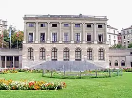 Archives de la ville de Genève, depuis 1985 avec d’autres services municipaux au Palais Eynard.