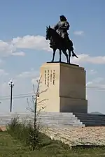 Statue équestre de Gengis Khan, Oulan-Bator