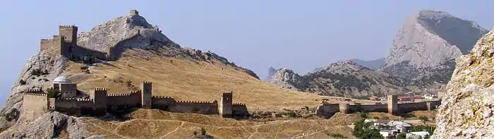Forteresse de Soudak construite par les Génois.