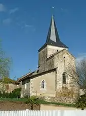 L'église de Genouillac.