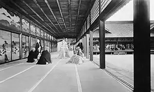 La Vengeance des 47 rōnin adopte des décors opulents lors des 4h30 du film.