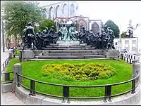 Monument en l'honneur des Frères Van Eyck Gand