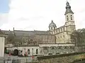 2010 : ancienne abbaye Saint-Pierre de Gand partiellement détruite.