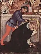 La Mort de saint Pierre de VéroneGentile da Fabriano.