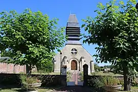 Façade de l'église.