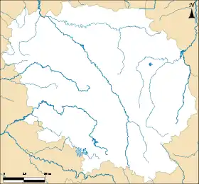 voir sur la carte de la Creuse