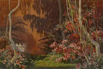 Le jardin enchanté (projet pour Parsifal, 1913)