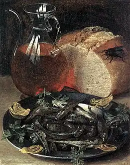 Nature morte au poisson (1637)Georg Flegel