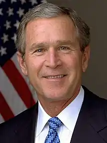 George W. Bush(2001-2009)6 juillet 1946 (77 ans)