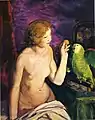 Nude with Parrot, 1915