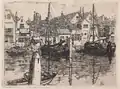 The Meuse in Dordrecht, eau-forte (1903, Gazette des beaux-arts)