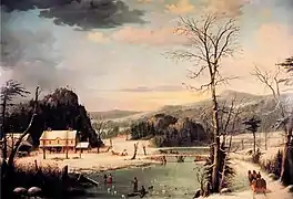 A Christmas Party, 1852, Gilcrease Museum (en)