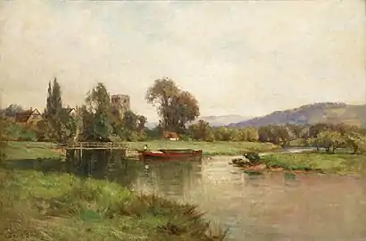 Travailler sur la Tamise (1884)