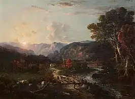 Sunrise, White Mountains, New Hampshire, 1862