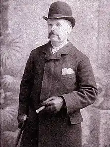 George Lusk, président du Whitechapel Vigilance Committee.