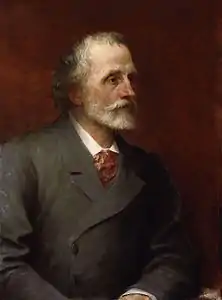 George Meredith, qui publie Modern Love en 1882, par George Frederic Watts.