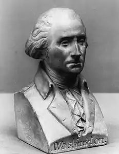 George Washington (1852), New York, Metropolitan Museum of Art.