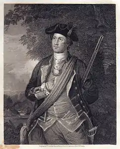 George Washington, 1772, gravure