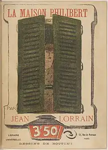 La Maison Philibert, couverture illustrée par George Bottini (Librairie universelle, 1904).