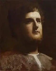 Georges Bizet (vers 1856), Rome, villa Médicis.