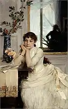 Portrait de femme ou L'Attente (1886), Paris, musée d'Orsay.