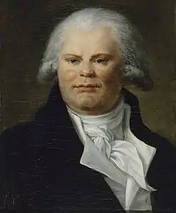 Portrait de Georges Danton (1759-1794), orateur et homme politique (vers 1790), Paris, musée Carnavalet.
