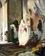 L'Arrivée au harem (vers 1870), Baltimore, Walters Art Museum.