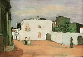 Maisonnette blanche à Tossa de Mar (1933).