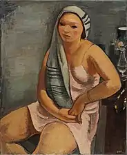 Femme au châle gris (1930).