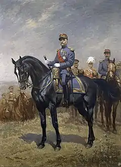 Portrait officiel du maréchal Foch.