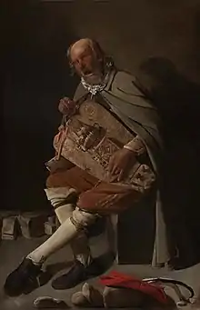 Le Joueur de vielle ou Le Vielleur, Georges de La Tour (XVIIe siècle)